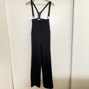 Chic Black Overalls by Frame Denim